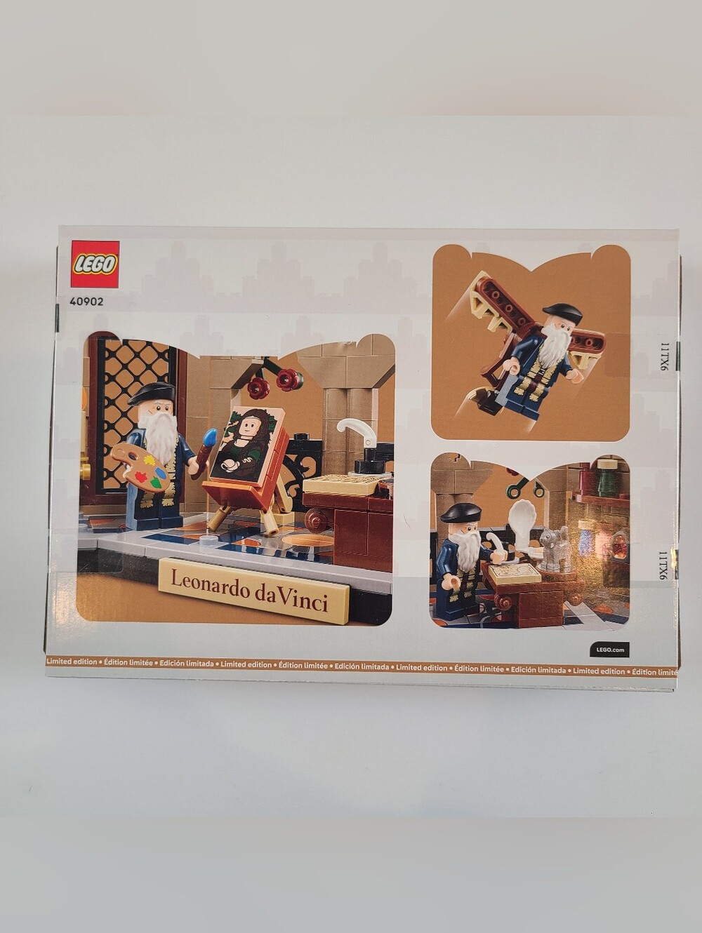 NIB Lego 40902 Limited Edition Tribute to Leonardo da Vinci - Picture 5 of 10